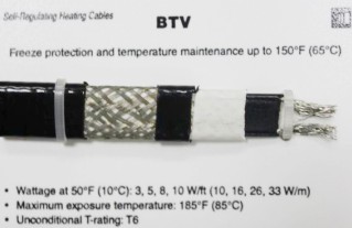 BTV2-CT自控溫電伴熱帶